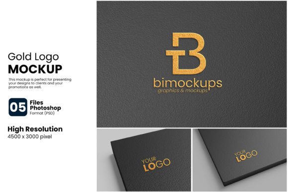 Download Gold Logo Mockup - Gold logo mockup Collection